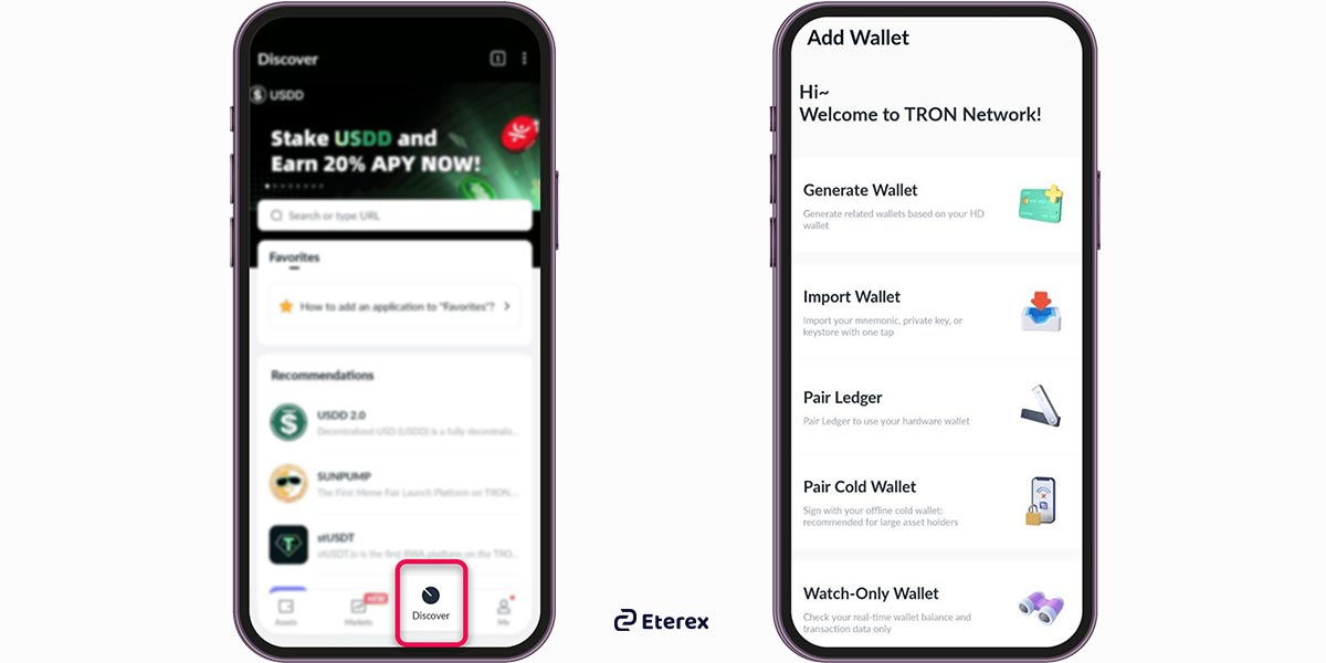 dApps در ترون لینک