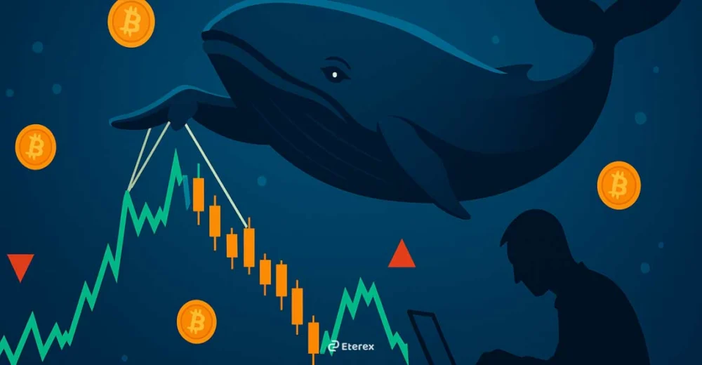 تاثیر نهنگ‌های بازار کریپتوکارنسی 