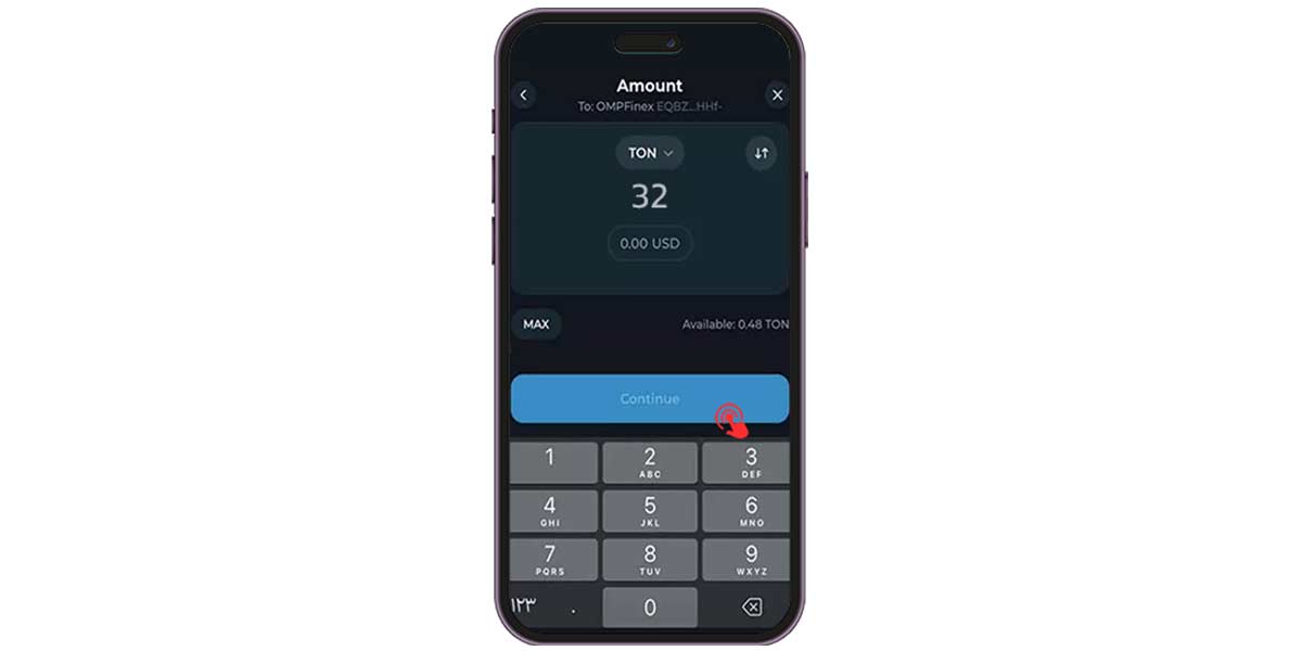دانلود تون کیپر و آموزش گام به گام کیف پول Tonkeeper آموزش برداشت ارز از تون کیپر