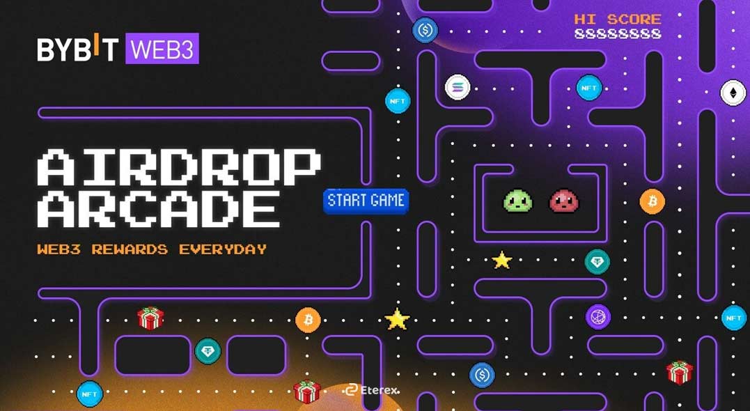 کسب درآمد دلاری از ایردراپ Bybit ایردراپ Airdrop Arcade