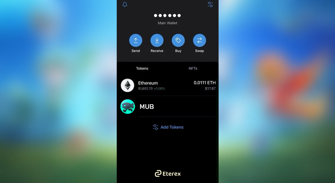 ایردراپ (Animix (MUP برای شمایی که عاشق NFT هستید! کیف پول ایردراپ (Animix (MUP