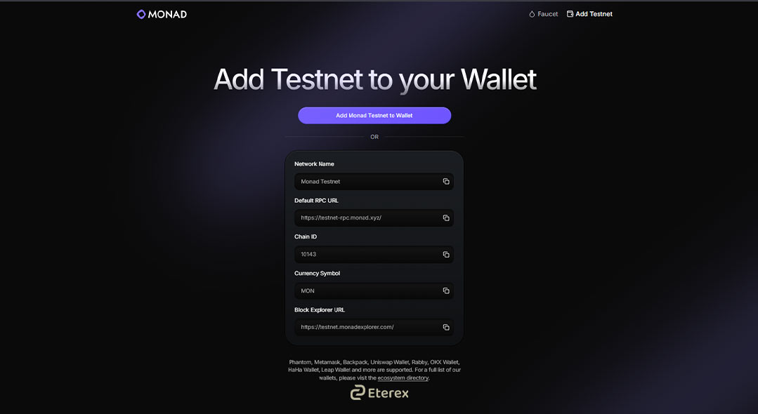 فرصت استثنایی: ایردراپ Monad با یک ثبتنام ساده! کیف پول ایردراپ Monad