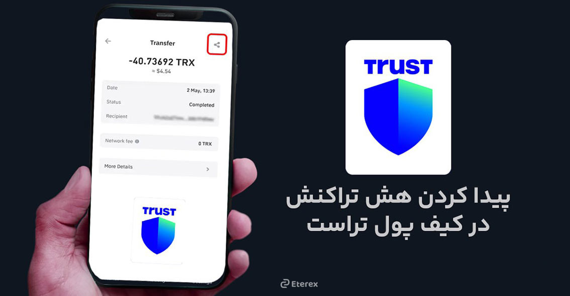 هش تراکنش یا TXID چیست؟ هش تراکنش تراست ولت