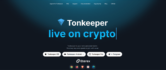 معرفی ۱۰ کیف پول ارز دیجیتال در ۲۰۲۵ کیف پول تون کیپر