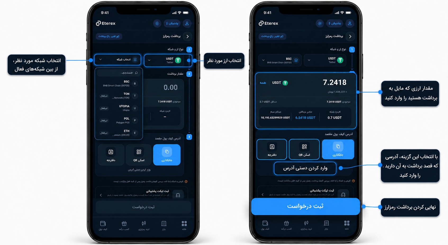 آموزش برداشت رمزارز از اتراکس