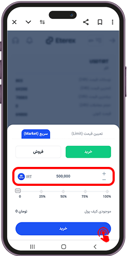 سفارش market در اتراکس