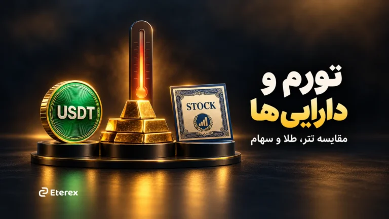 آیا دارایی دلاری از تورم محافظت می‌کند؟ مقایسه تتر، طلا و سهام
