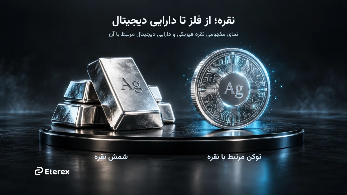 خرید نقره دیجیتال با تومان؛ با XAGETX چه چیزی میخریم؟ شمش نقره و توکن مرتبط با نقره (XAGETX)