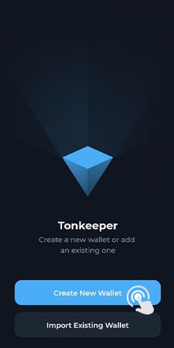 دانلود تون کیپر و آموزش تصویری کیف پول Tonkeeper